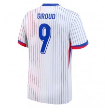 Frankrike Olivier Giroud #9 Bortedrakt EM 2024 Kortermet